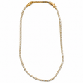 PO007G – Gold Full CZ Tennis Ogrlica