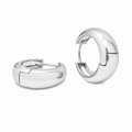 PM039 – Silver Bubble Huggie Minđuše