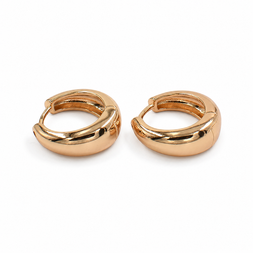 PM021G – Gold Bubble Huggie Minđuše